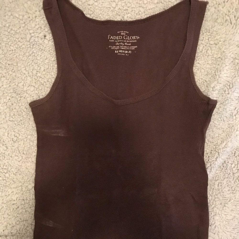 Ribbed tank tops